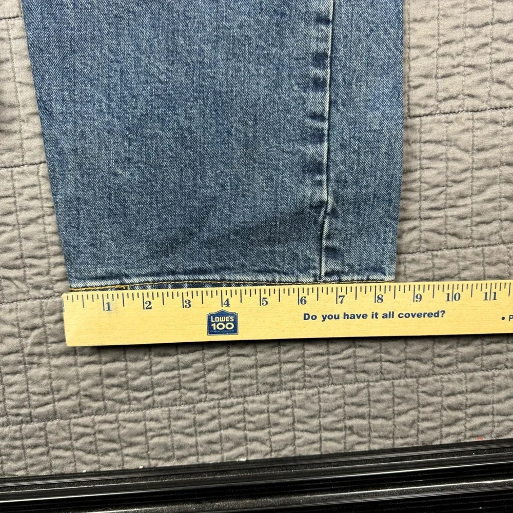 Levis 505 Jeans Men's 38x30 (36x30) Blue Regular Straight Medium Wash‎ Denim Y2K